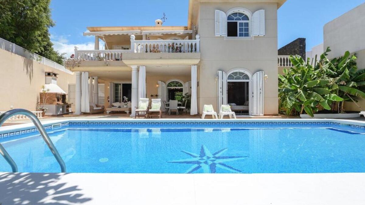 Villa La Concha Beachfront Heated Pool Playa Honda (Lanzarote) Exterior foto